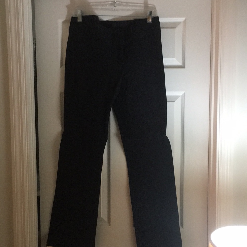 Loft black dress pants size 8 barely worn